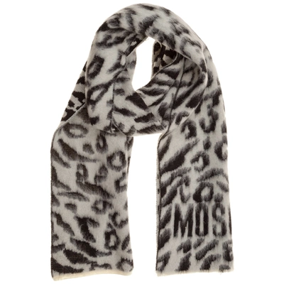 Shop Moschino Women's Scarf In White