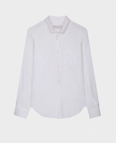 Shop Officine Generale Chemise Antime In White