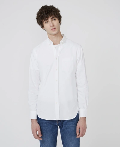 Shop Officine Generale Chemise Antime In White