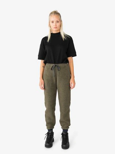 Shop Fa20 Womens Shearling Boyfriend Pant Heather Olive