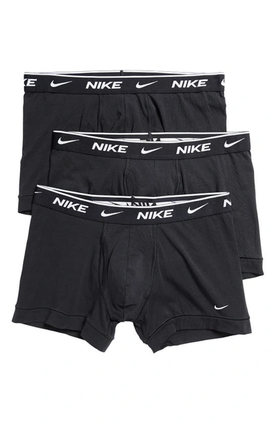 Shop Nike 3-pack Dri-fit Everyday Performance Boxer Briefs In Black