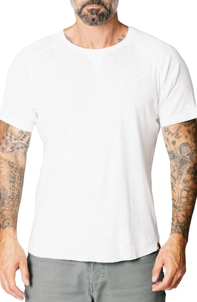 Shop Fundamental Coast Zuma Slub T-shirt In Summer White