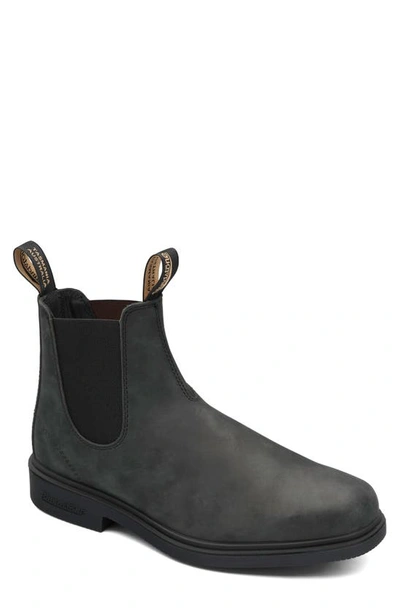 Shop Blundstone Footwear Gender Inclusive Chelsea Boot In Rustic Black Leather