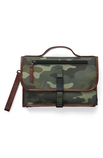 Shop Dockatot Luxe Clutch Changer Bag In Green