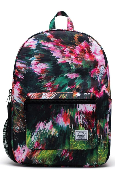 Shop Herschel Supply Co. Settlement Sprout Diaper Backpack In Pixel Floral