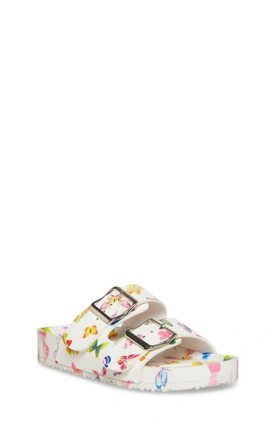Shop Steve Madden Jthrilled Slide Sandal In Butterfly Multi