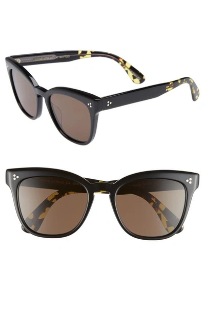 Shop Oliver Peoples Marianela 54mm Cat Eye Sunglasses In Black