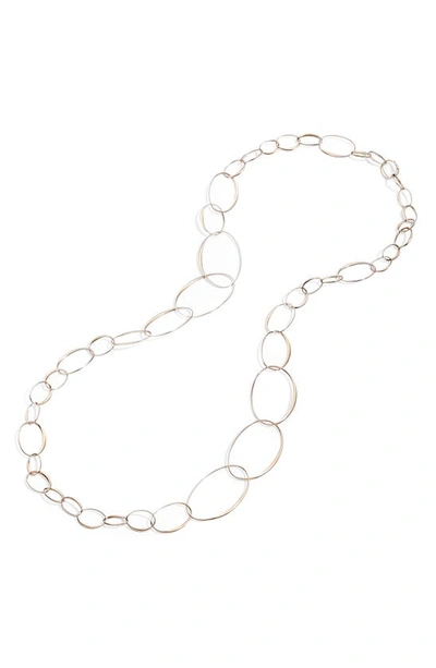 Shop Pomellato 18k Rose Gold Oval Link Chain Necklace