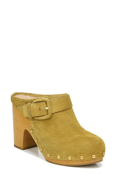 Shop Veronica Beard Dacey Clog In Pistachio