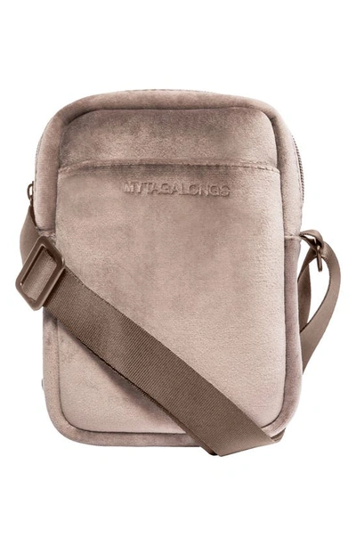 Shop Mytagalongs Vixen Mini Crossbody Bag In Fawn