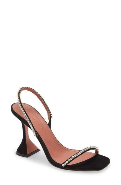 Amina muaddi jade 2025 sandal