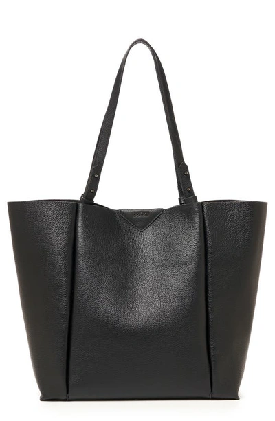 Shop Botkier Allen Pebbled Leather Tote In Black