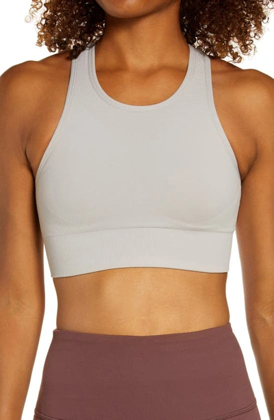 Zella Body Fusion Sports Bra In Grey Porpoise | ModeSens