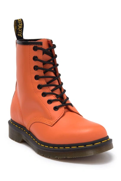 Shop Dr. Martens '1460 W' Boot In Orange