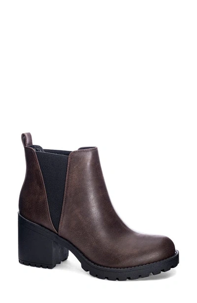 Shop Dirty Laundry Lisbon Chelsea Boot In Coffee