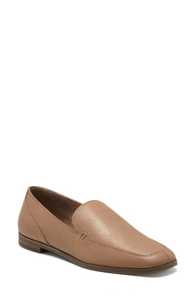 Shop Lucky Brand Canyen Loafer In Latte Leather