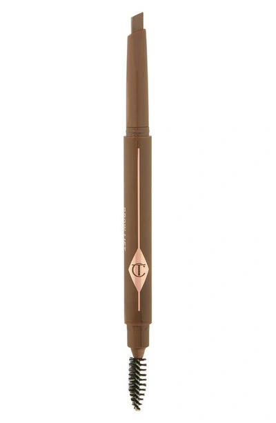 Shop Charlotte Tilbury Brow Lift Refillable Eyebrow Pencil In Soft Brown