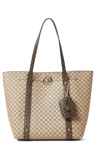 River Island Monogram Shopper Bag - White