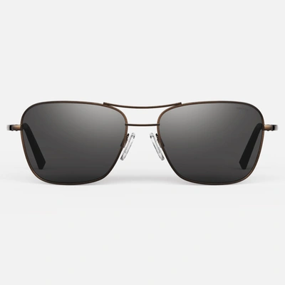 Shop Randolph Engineering Randolph Corsair Sunglasses In Skytec™ Polarized American Gray
