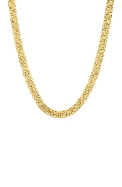 Shop Hmy Jewelry Chain Necklace In Yellow