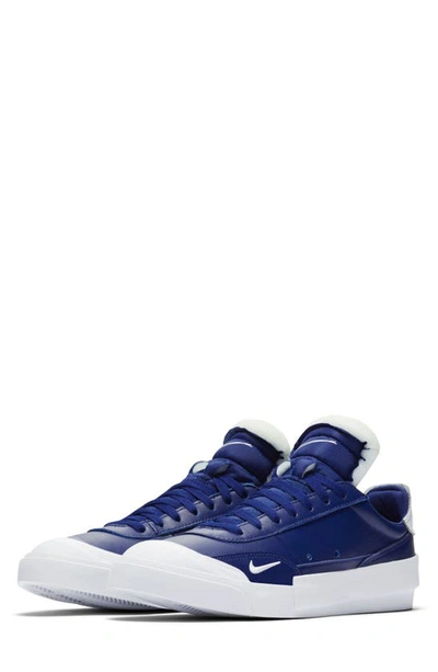 Shop Nike Drop-type Premium Sneaker In Deep Royal Blue/ Black/ White