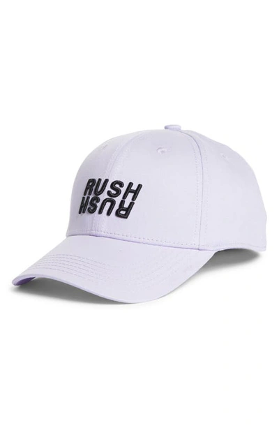 Shop Botter Rush Embroidered Baseball Cap In Lilac