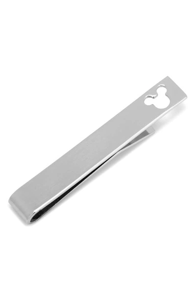 Shop Cufflinks, Inc Mickey Mouse Tie Bar In Silver