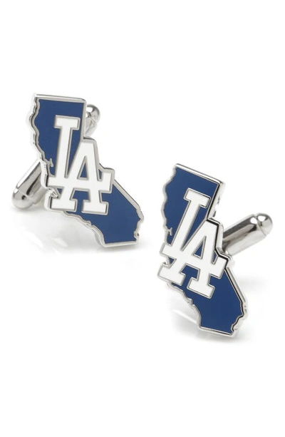 Shop Cufflinks, Inc Mlb La Dodgers Cuff Links In La Dodgers State Shaped