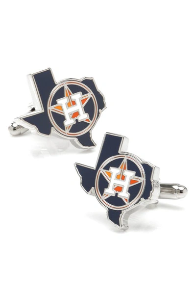 Shop Cufflinks, Inc Mlb Houston Astros Cuff Links In Houston Astros State Shaped