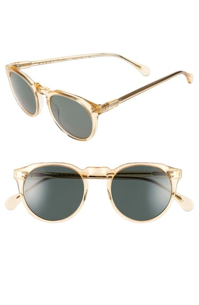 Shop Raen Remmy 49mm Polarized Sunglasses In Champagne Crystal