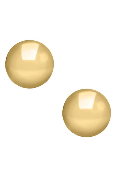 Mignonette 14k Gold Ball Earrings In Gold