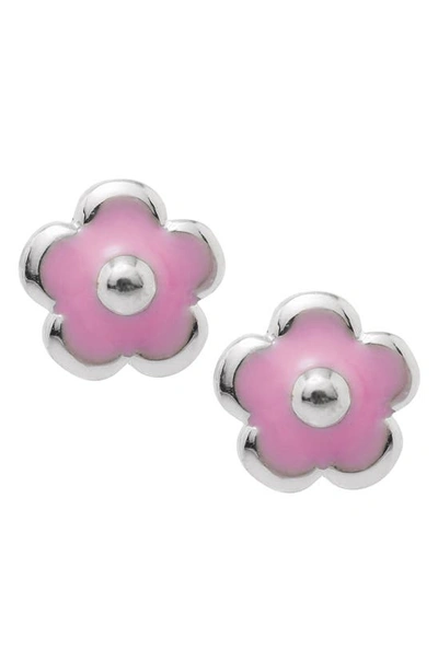 Shop Mignonette Sterling Silver Flower Earrings