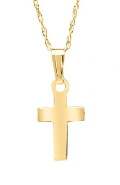 Shop Mignonette Gold Cross Pendant Necklace