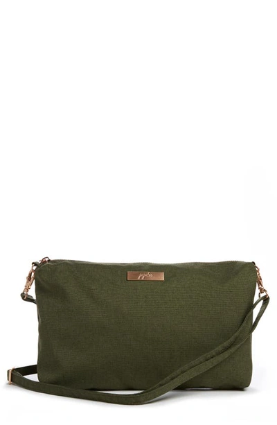 Shop Ju-ju-be Be Quick Wristlet Pouch In Olive