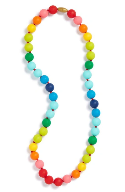 Shop Chewbeads Christopher Teether Necklace In Assorted