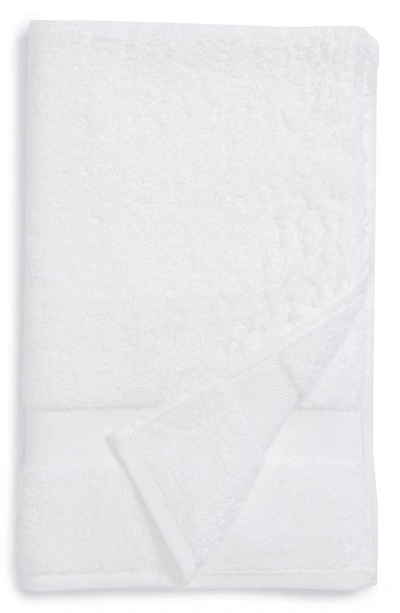 Shop Matouk Lotus Hand Towel In White