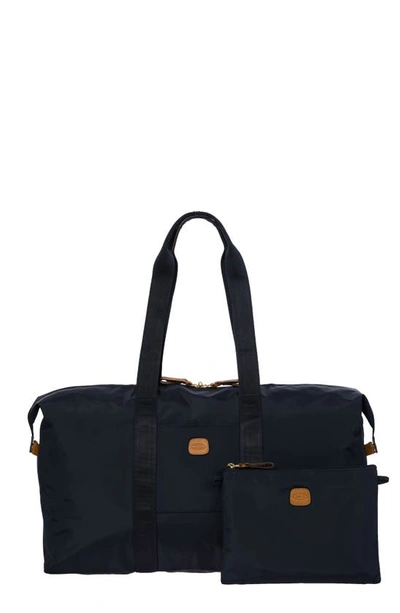Bric's Brics X-bag 22-inch Folding Duffle Bag In Navy