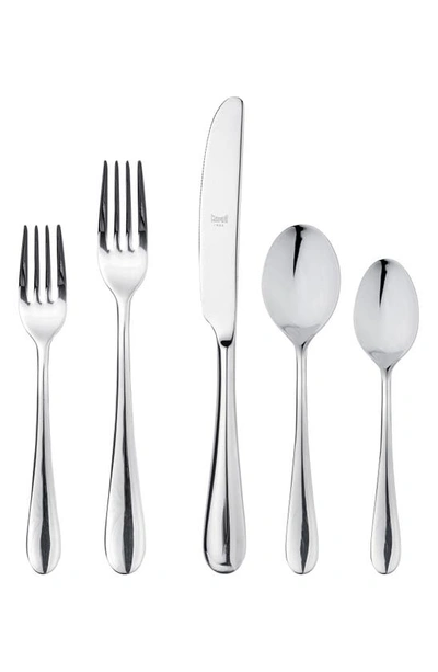 Shop Mepra Natura 5-piece Place Setting In Stainless Shiny