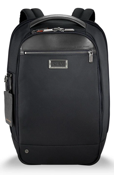 Shop Briggs & Riley @work Medium Slim Backpack In Black