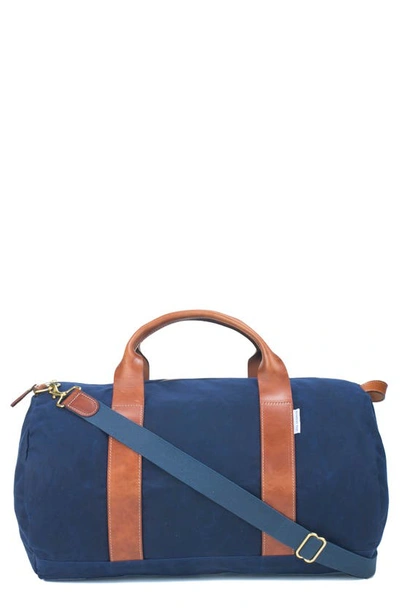 Shop Boarding Pass Voyager Duffle Bag In Midnight Blue