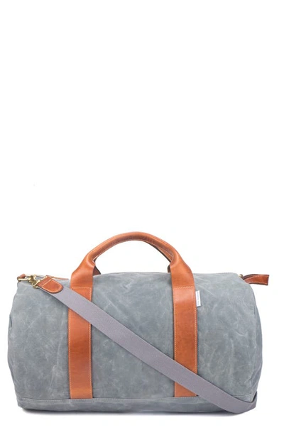 Shop Boarding Pass Voyager Duffle Bag In Charcoal