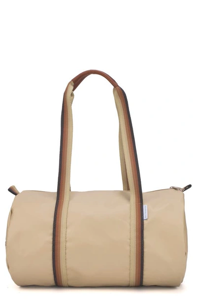Shop Boarding Pass Lifestyle Duffle Bag In Tan