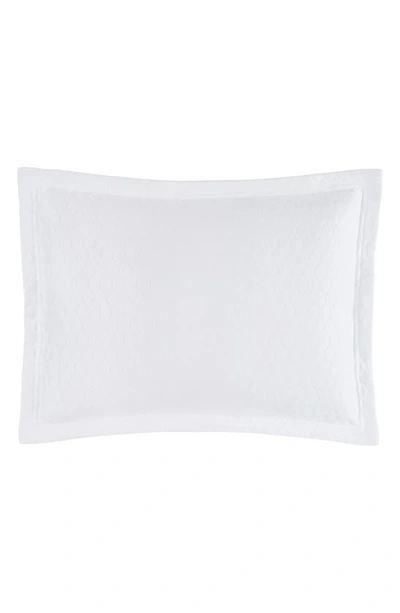 Sferra Favo Euro Sham In White