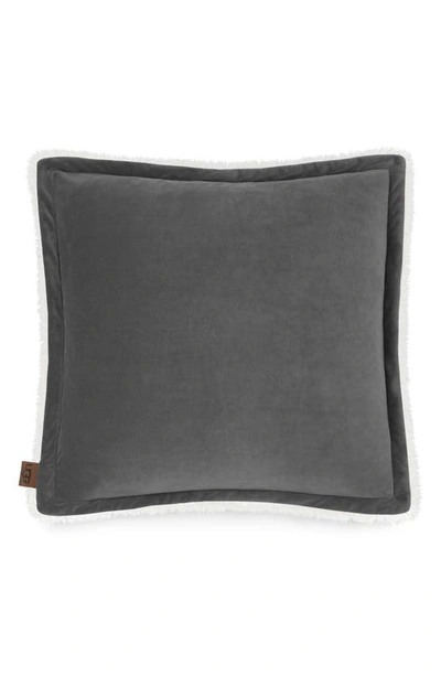 Shop Ugg Bliss Pillow In Charcoal