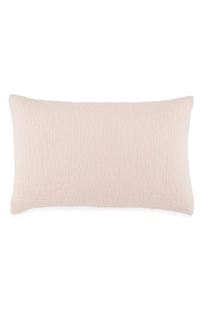Shop Kassatex Lafayette Accent Pillowcase In Dusty Rose