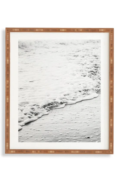 Shop Deny Designs The Shore Framed Wall Art In Gray