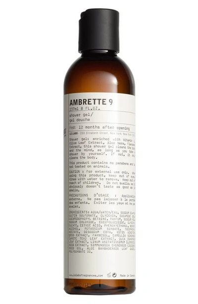 Shop Le Labo Ambrette 9 Shower Gel