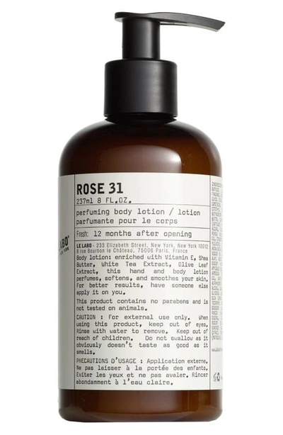 Shop Le Labo Rose 31 Body Lotion