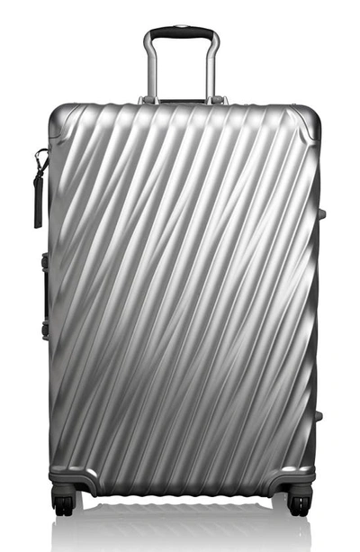 Shop Tumi 19 Degree Aluminum 30-inch Expandable Wheeled Packing Case In Silver
