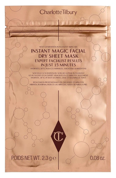 Shop Charlotte Tilbury Instant Magic Facial Dry Sheet Mask, 4 Count